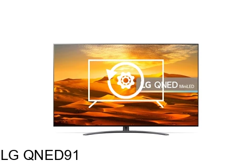 Factory reset LG QNED91