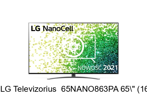 Factory reset LG Televizorius  65NANO863PA 65\" (164 cm), Smart TV, WebOS, 4K UHD Nanocell, 3840 x 2160, Wi-Fi, DVB-T/T2/C/S/S2, Juodas