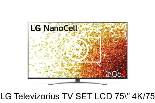 Restaurar de fábrica LG Televizorius TV SET LCD 75\" 4K/75NANO923PB