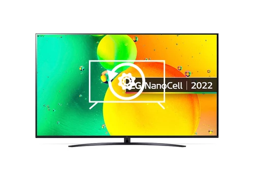 Factory reset LG TV NANO  75" 4K UHD SMART TV