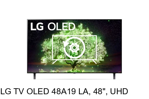 Reset LG TV OLED 48A19 LA, 48", UHD