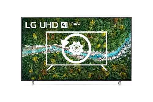 Restauration d'usine LG UHD AI ThinQ