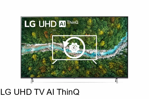 Réinitialiser LG UHD TV AI ThinQ