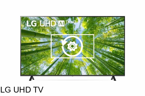 Restaurar de fábrica LG UHD TV