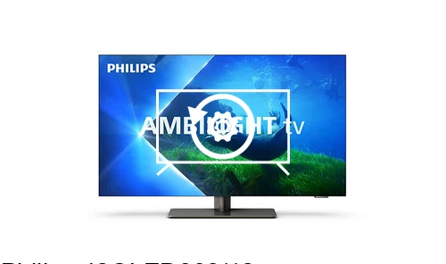 Factory reset Philips 42OLED808/12