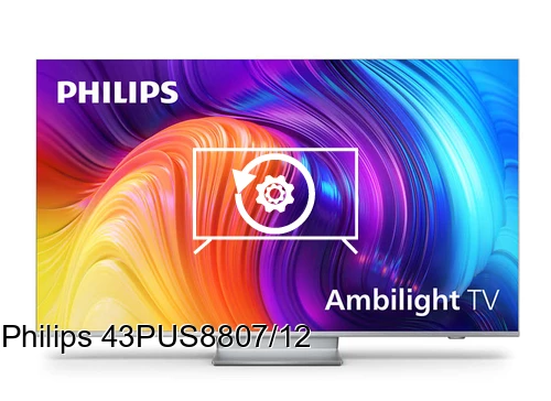 Réinitialiser Philips 43PUS8807/12