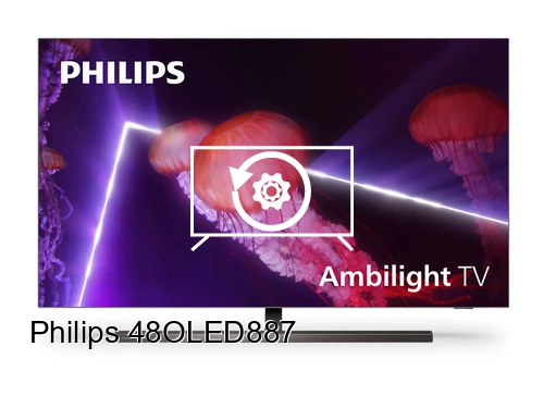 Factory reset Philips 48OLED887
