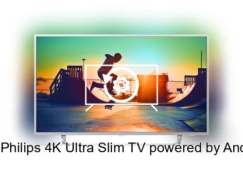 Restaurar de fábrica Philips 4K Ultra Slim TV powered by Android TV 50PUT7383/75