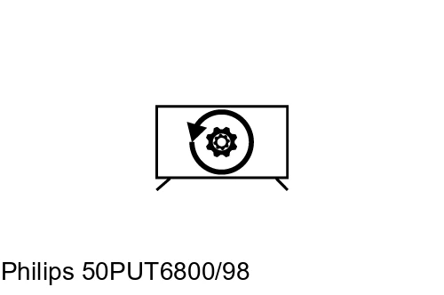 Factory reset Philips 50PUT6800/98