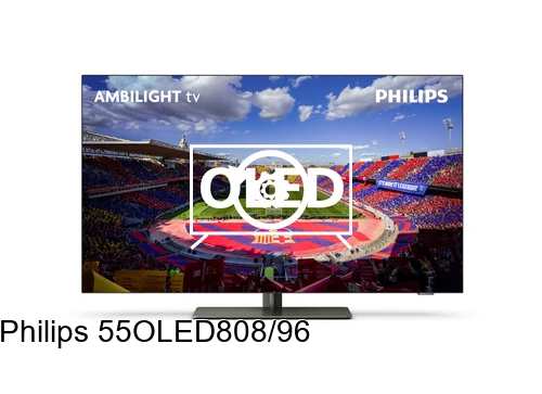 Factory reset Philips 55OLED808/96
