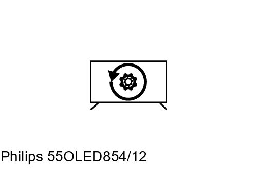 Factory reset Philips 55OLED854/12