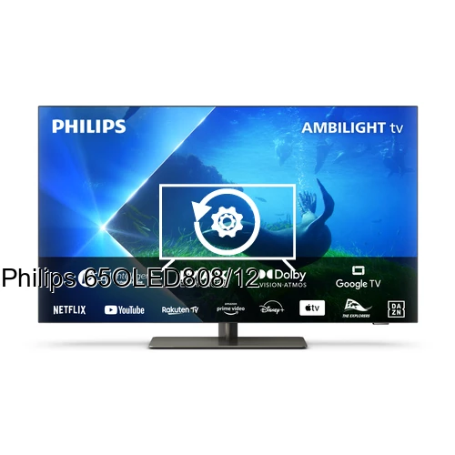 Factory reset Philips 65OLED808/12