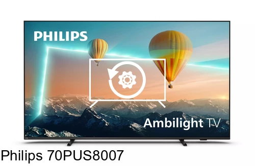 Resetear Philips 70PUS8007