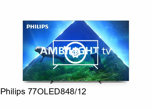 Factory reset Philips 77OLED848/12