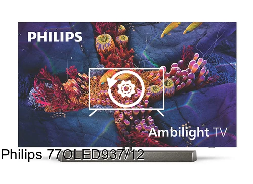 Factory reset Philips 77OLED937/12