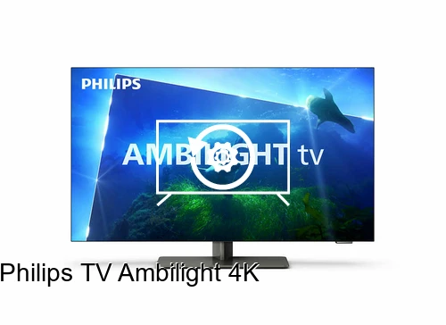 Restaurar de fábrica Philips TV Ambilight 4K