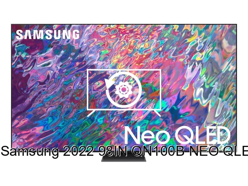 Factory reset Samsung 2022 98IN QN100B NEO QLED 4K TV