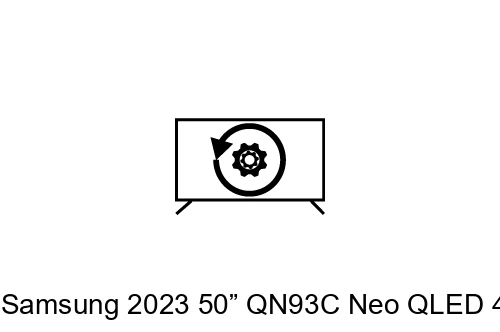 Restaurar de fábrica Samsung 2023 50” QN93C Neo QLED 4K HDR Smart TV
