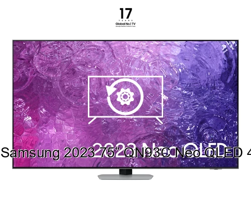 Restaurar de fábrica Samsung 2023 75” QN93C Neo QLED 4K HDR Smart TV