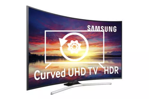Factory reset Samsung 40" KU6100 6 Series Curved UHD HDR Ready Smart TV