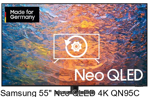 Factory reset Samsung 55" Neo QLED 4K QN95C