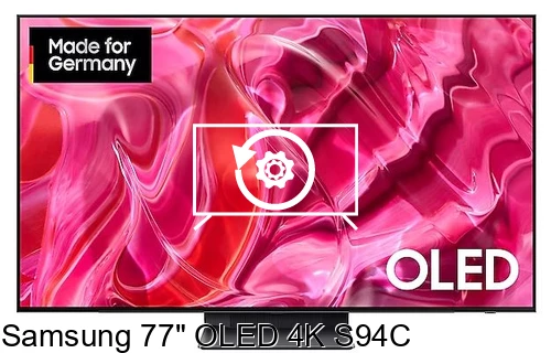 Restaurar de fábrica Samsung 77" OLED 4K S94C