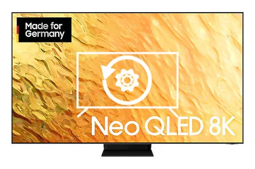 Factory reset Samsung 85" Neo QLED 8K QN800B (2022)