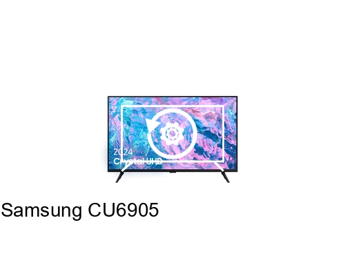 Resetear Samsung CU6905