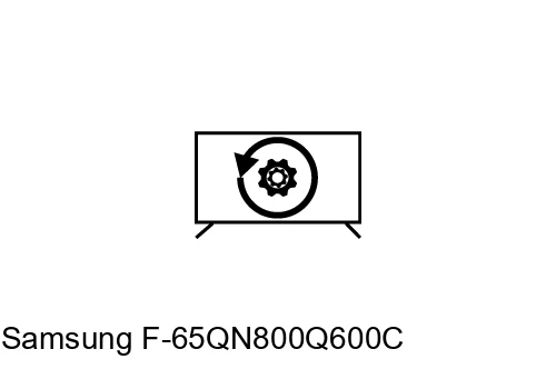 Factory reset Samsung F-65QN800Q600C