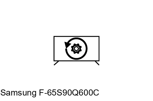 Factory reset Samsung F-65S90Q600C