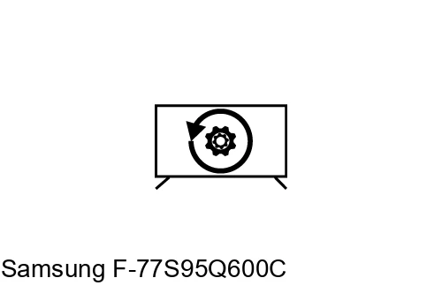 Factory reset Samsung F-77S95Q600C