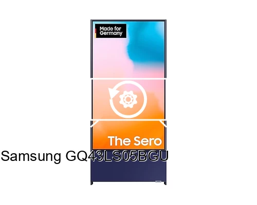Resetear Samsung GQ43LS05BGU