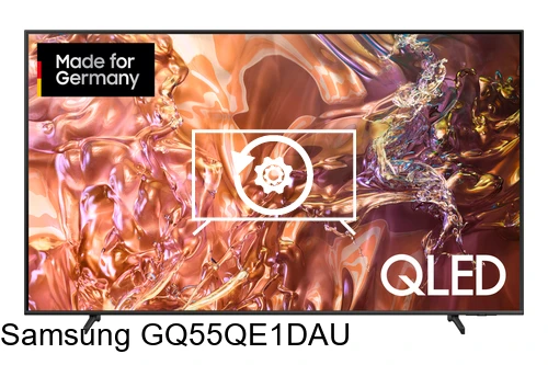 Factory reset Samsung GQ55QE1DAU