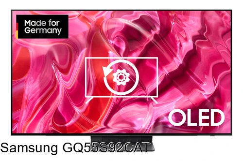 Factory reset Samsung GQ55S92CAT