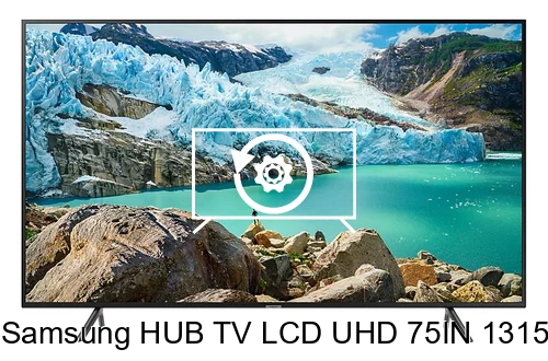 Restaurar de fábrica Samsung HUB TV LCD UHD 75IN 1315378