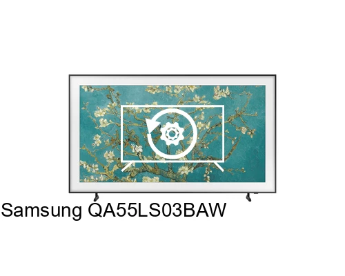 Factory reset Samsung QA55LS03BAW