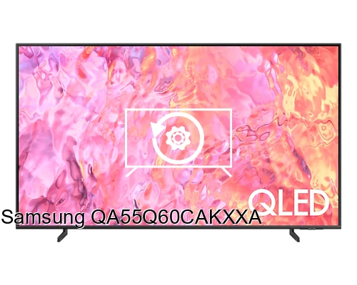 Factory reset Samsung QA55Q60CAKXXA