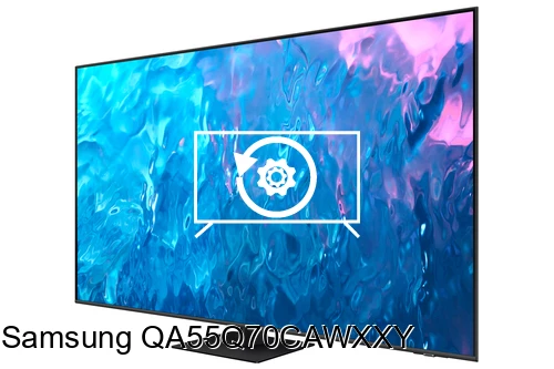 Reset Samsung QA55Q70CAWXXY