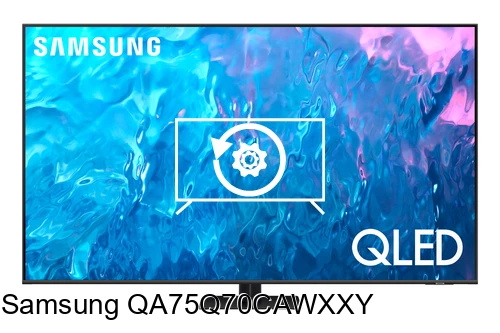 Factory reset Samsung QA75Q70CAWXXY