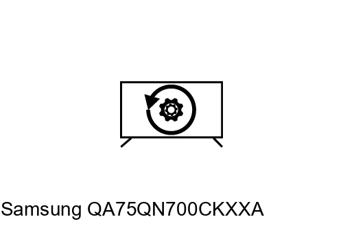 Factory reset Samsung QA75QN700CKXXA