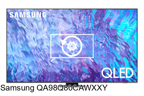 Factory reset Samsung QA98Q80CAWXXY
