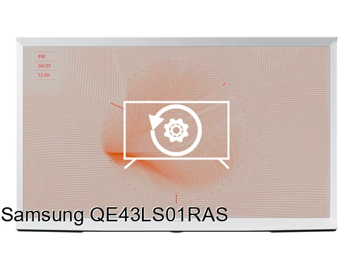 Factory reset Samsung QE43LS01RAS