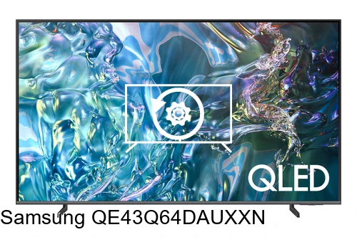 Réinitialiser Samsung QE43Q64DAUXXN