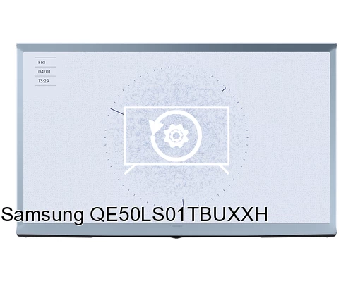 Factory reset Samsung QE50LS01TBUXXH