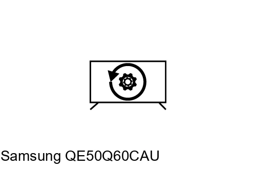 Factory reset Samsung QE50Q60CAU