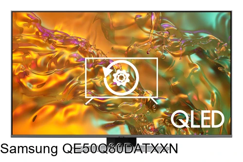 Factory reset Samsung QE50Q80DATXXN