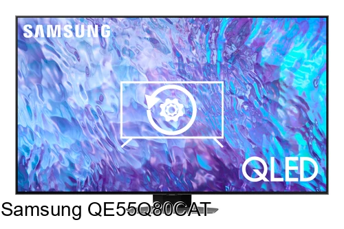 Réinitialiser Samsung QE55Q80CAT