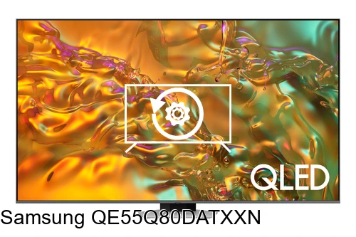 Réinitialiser Samsung QE55Q80DATXXN