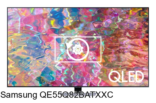 Factory reset Samsung QE55Q82BATXXC