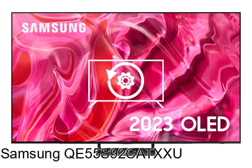Factory reset Samsung QE55S92CATXXU